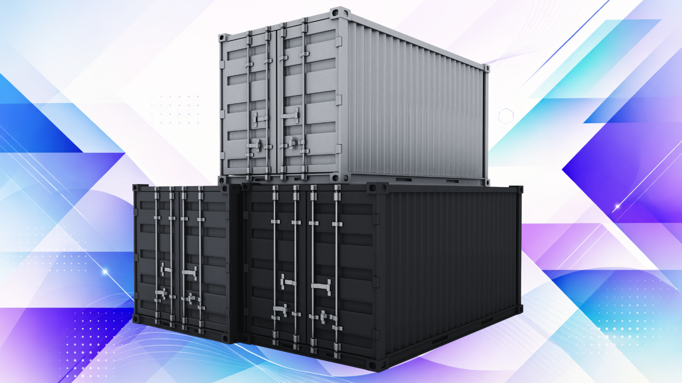 ilusration of a shipping container