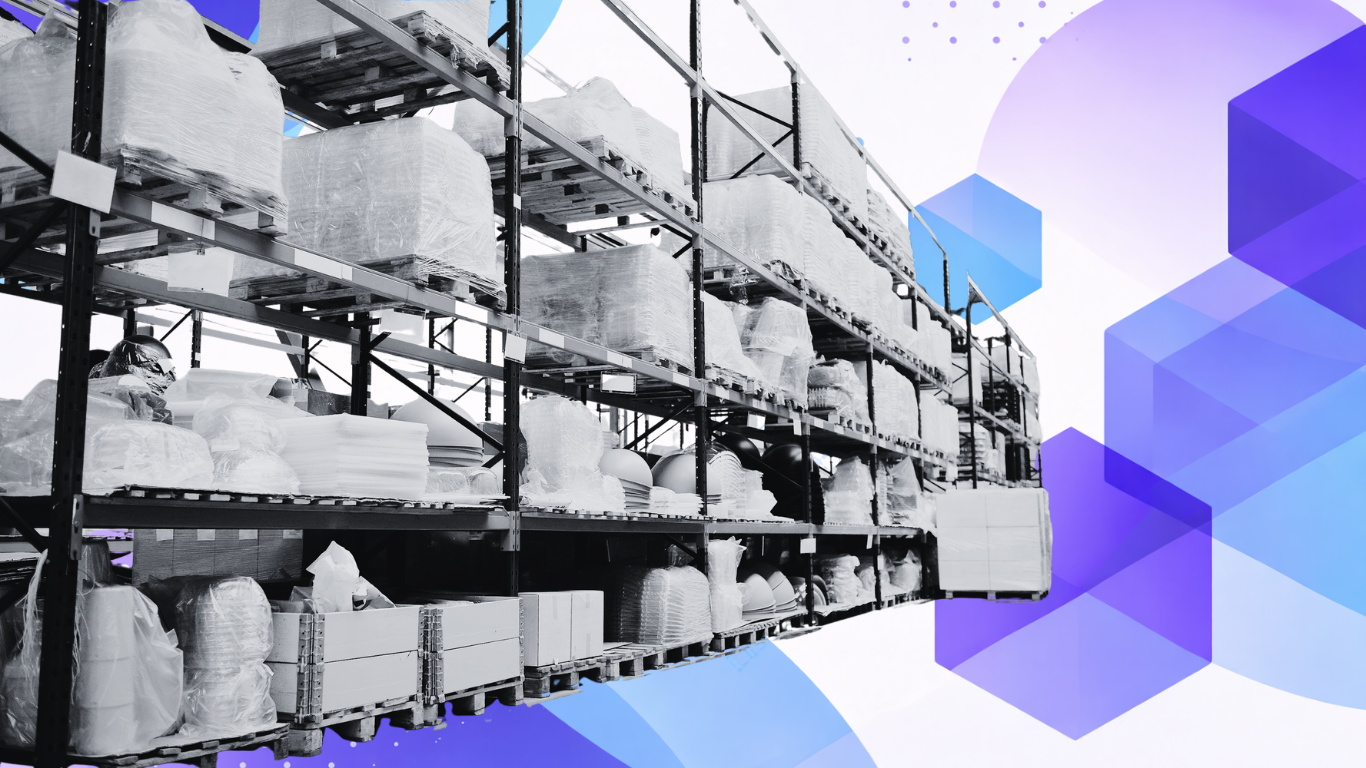 illustration of a warehouse